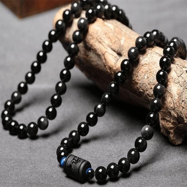 DragonandPhoenixObsidianBraceletWrap-InspireHonestyandEternalLove5.jpg Dragon and Phoenix Obsidian Bracelet Wrap – Inspire Honesty and Eternal Love