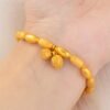 buddhaobject-Golden Lotus Seed Pod Bracelet for Love & Harmony Golden Lotus “Two Lifetimes of Love” Seed Pod Bracelet
