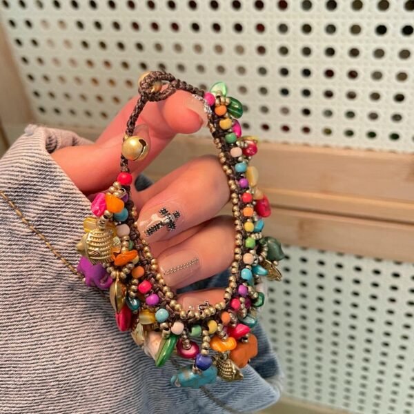 buddhaobject-Chinese Vintage Ethnic Hand-Braided Bracelet Chinese Vintage Ethnic Hand-Braided Bracelet