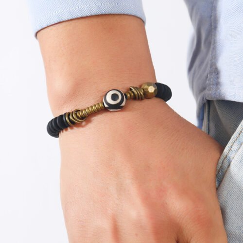 Minimalist Handmade Tibetan Ethnic Totem Beaded Bracelet