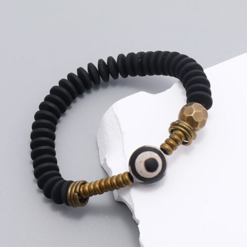 Minimalist Handmade Tibetan Ethnic Totem Beaded Bracelet