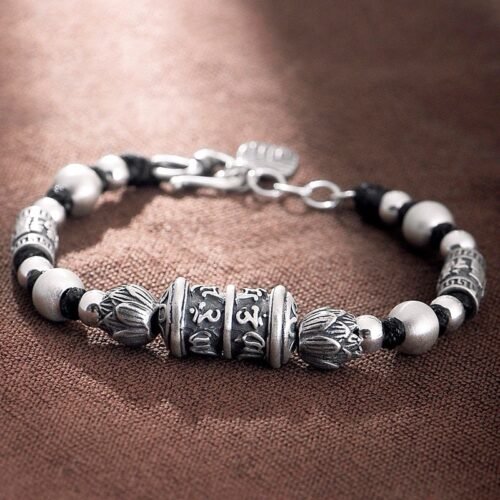 buddhaobject-Six-Character Mantra Braided Bracelet-1 Six-Character Mantra Braided Bracelet