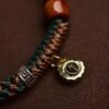 Tibetan Handwoven Multicolor Leather Rope Bracelet