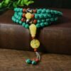 Tibetan Turquoise Dzi 108 Bead Protection Mala